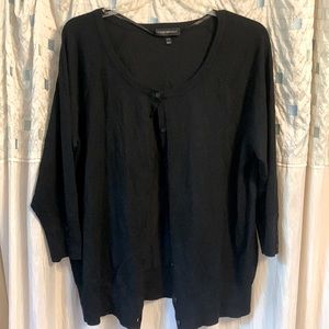 Lane Bryant black cardigan.